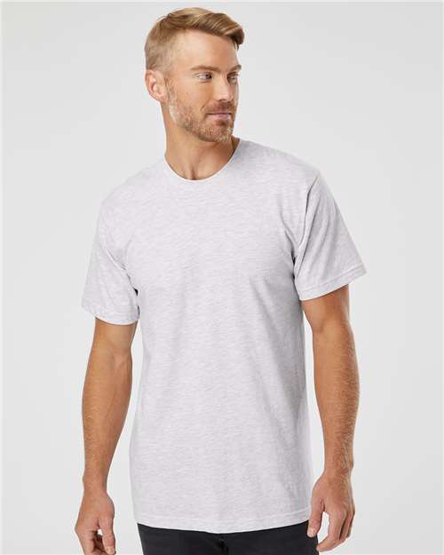 American Apparel Unisex Fine Jersey Tee - 2001 - 2001W Ash Grey
