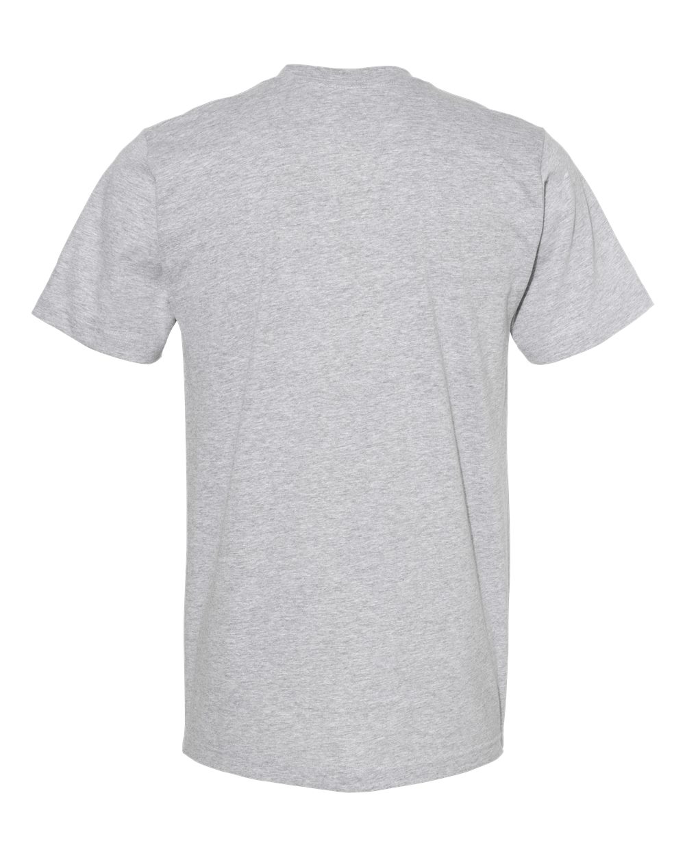 American Apparel Unisex Fine Jersey Tee - 2001 - 2001W Heather Grey