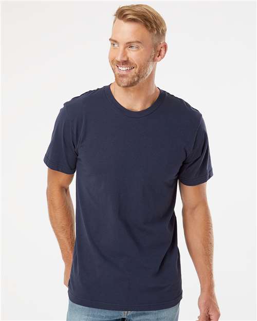 American Apparel Unisex Fine Jersey Tee - 2001 - 2001W Navy