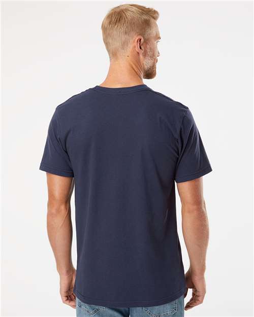 American Apparel Unisex Fine Jersey Tee - 2001 - 2001W Navy