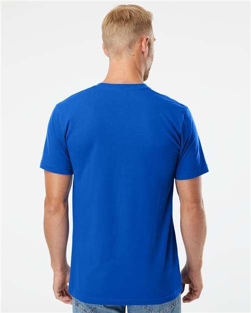 American Apparel Unisex Fine Jersey Tee - 2001 - 2001W Royal Blue