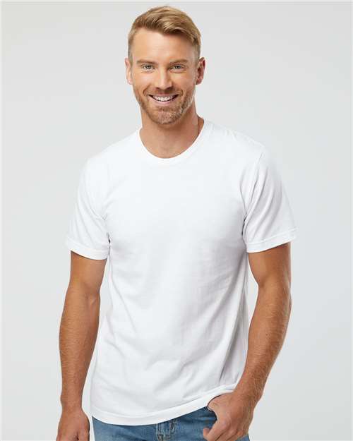 American Apparel Unisex Fine Jersey Tee - 2001 - 2001W White