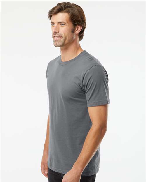 American Apparel Unisex Fine Jersey Tee - 2001 - 2001W Asphalt