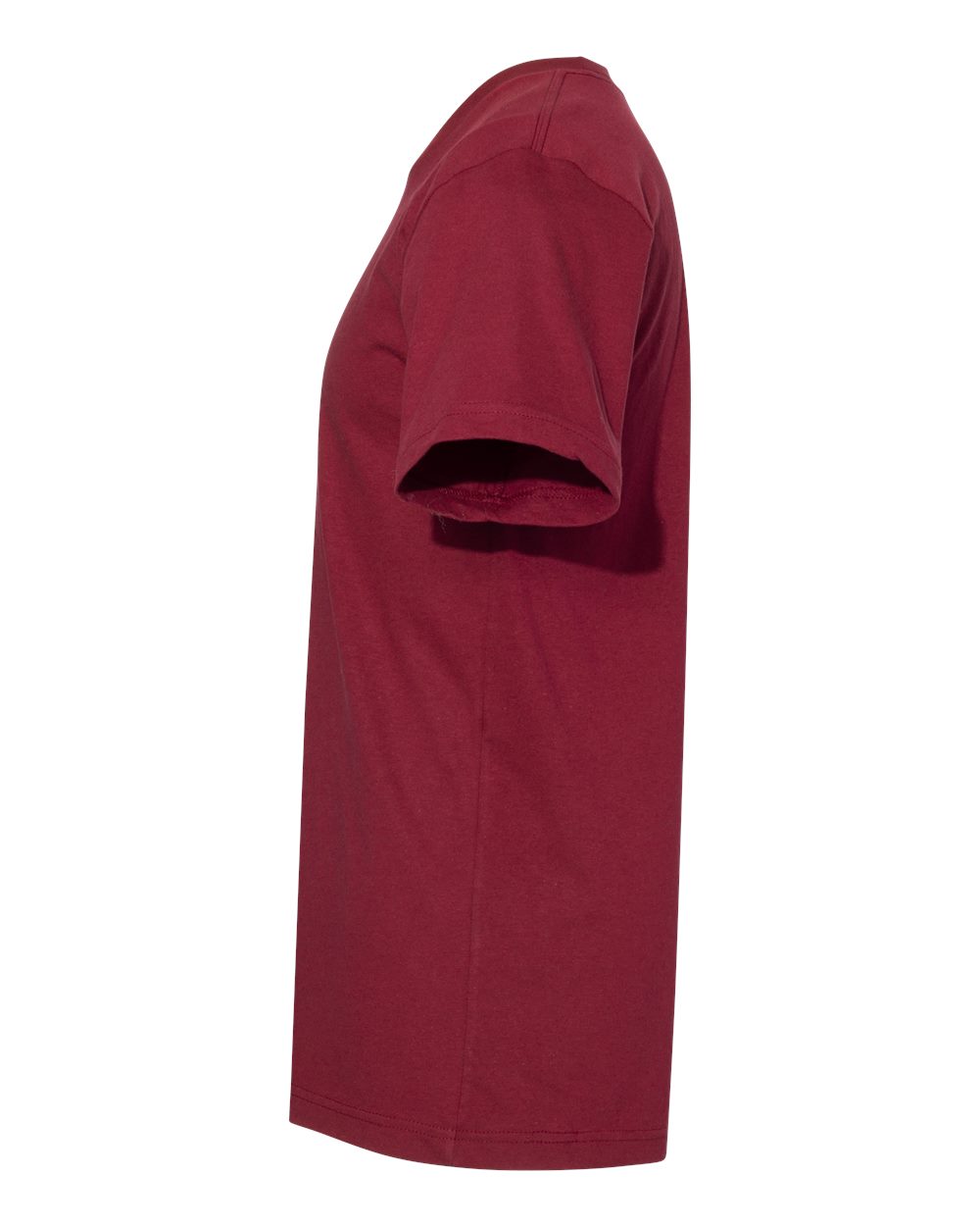 American Apparel Unisex Fine Jersey Tee - 2001 - 2001W Cranberry