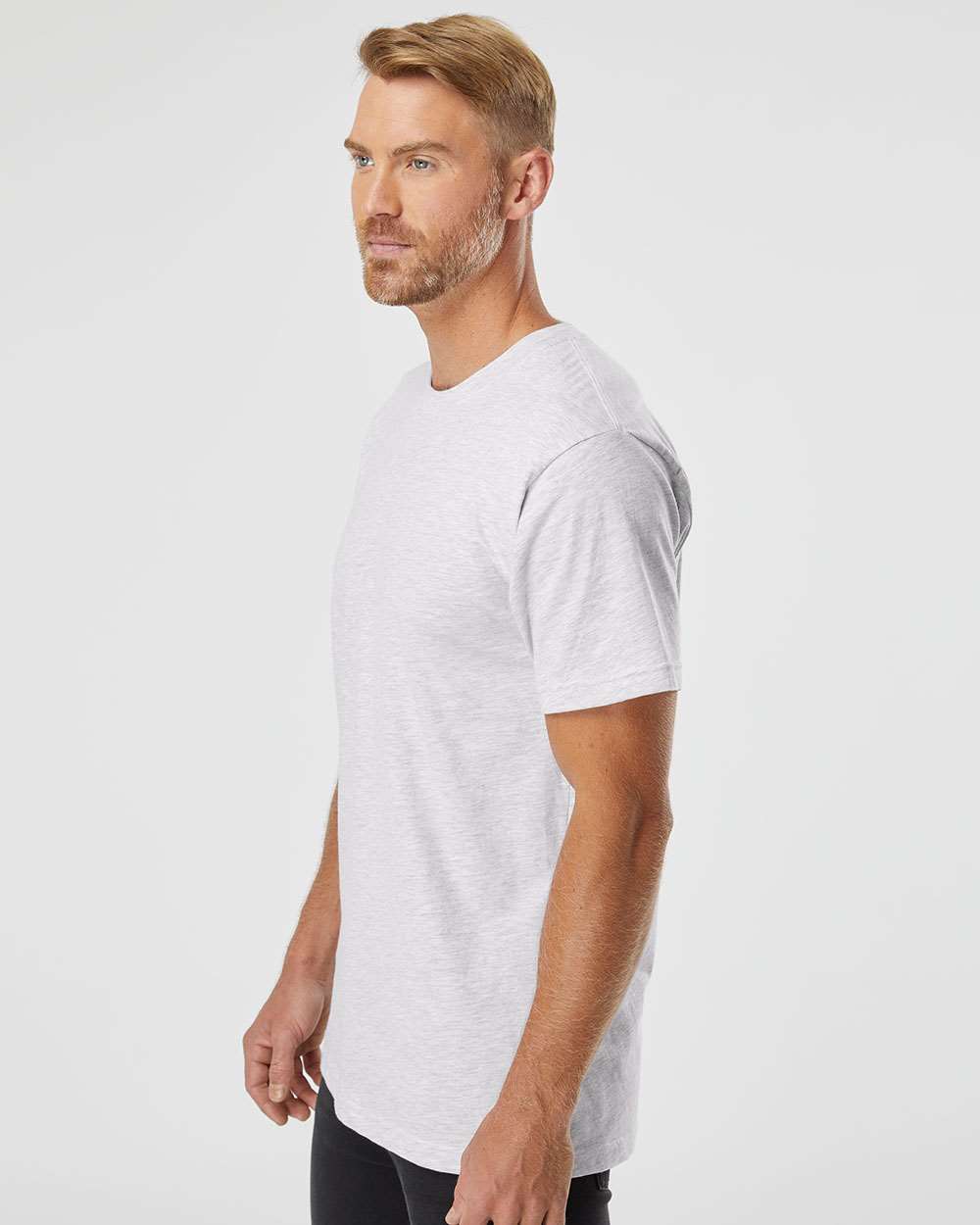 American Apparel Unisex Fine Jersey Tee - 2001 - 2001W Ash Grey