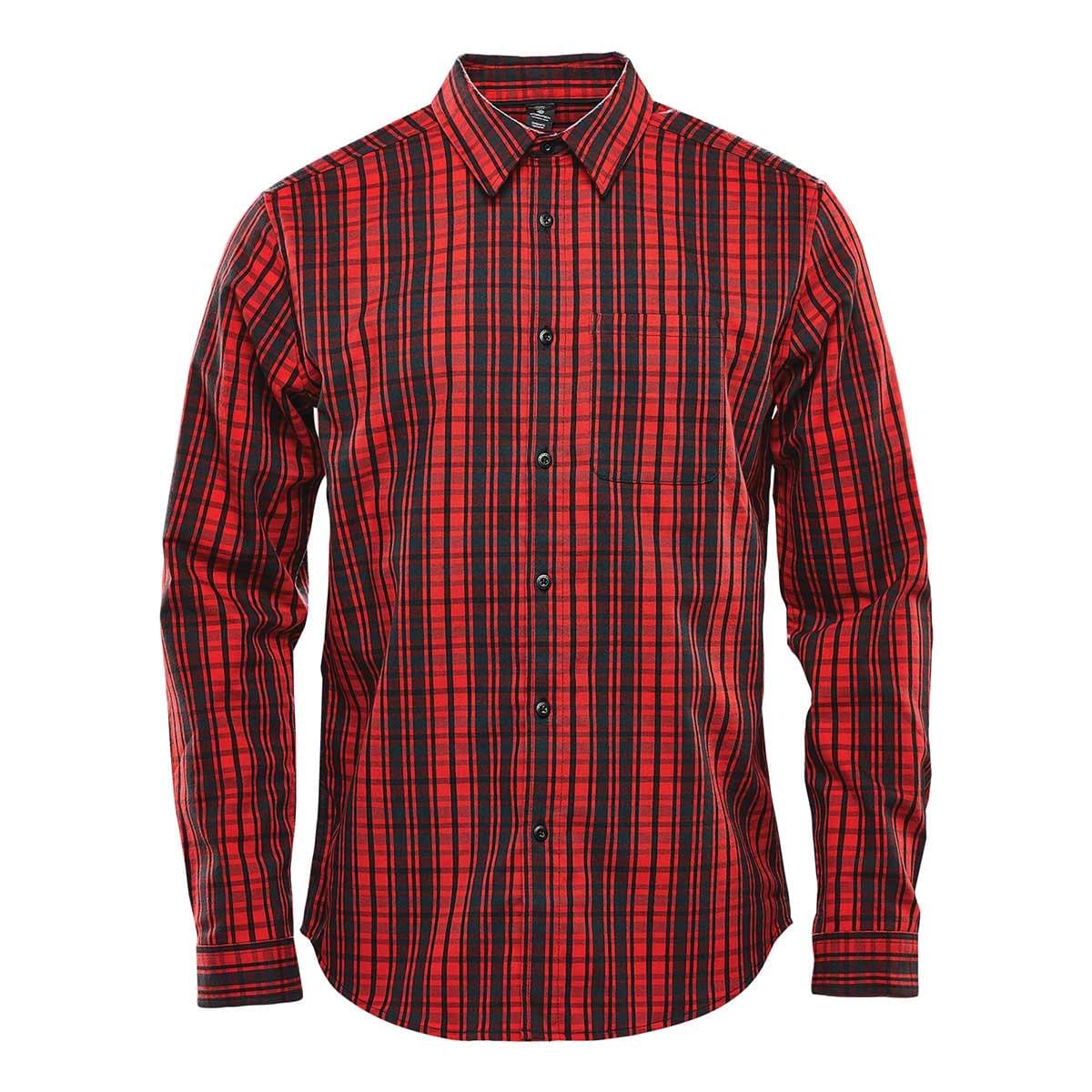 Harriton Chemise à manches longues Muirfield Performance pour hommes - SDR-1