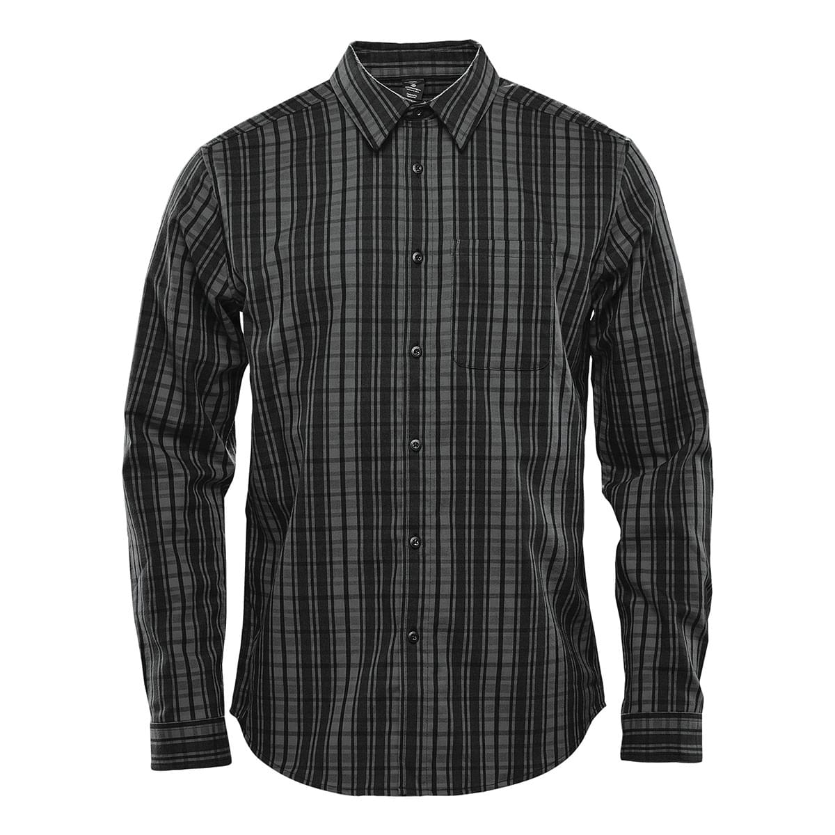 Stormtech Chemise à manches longues Muirfield Performance pour hommes - SDR-1 CARBON PLAID
