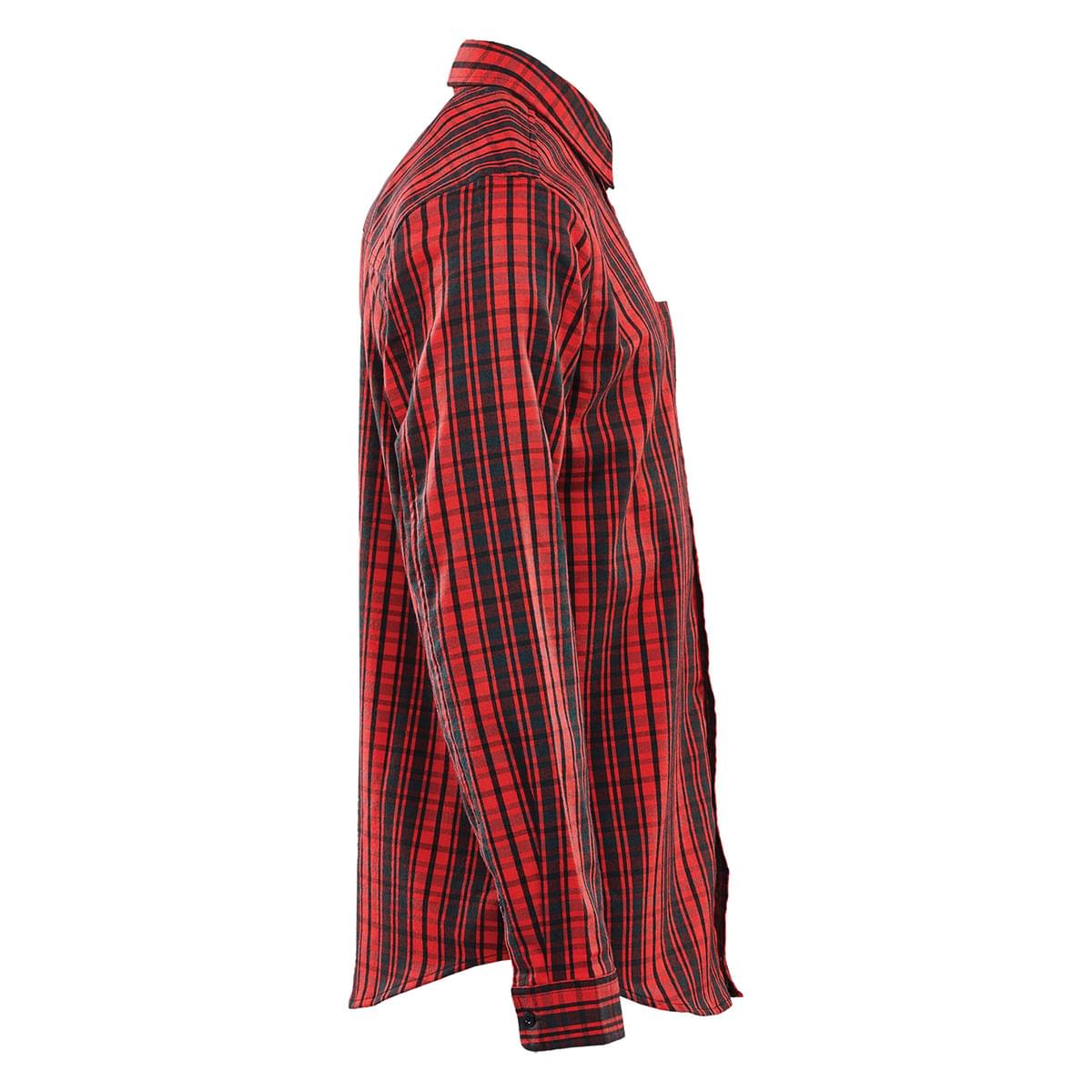 Stormtech Chemise à manches longues Muirfield Performance pour hommes - SDR-1 RED PLAID