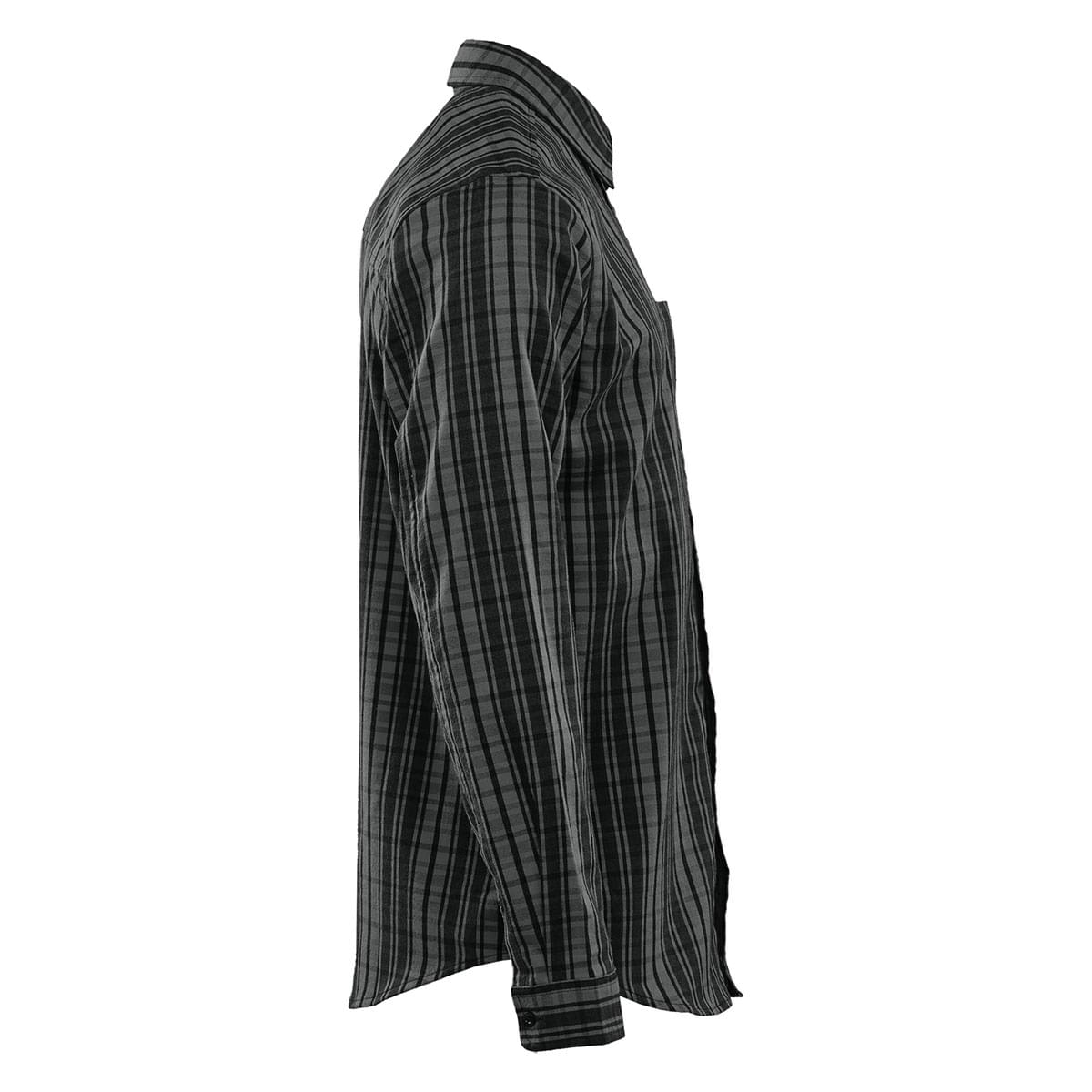Stormtech Chemise à manches longues Muirfield Performance pour hommes - SDR-1 CARBON PLAID