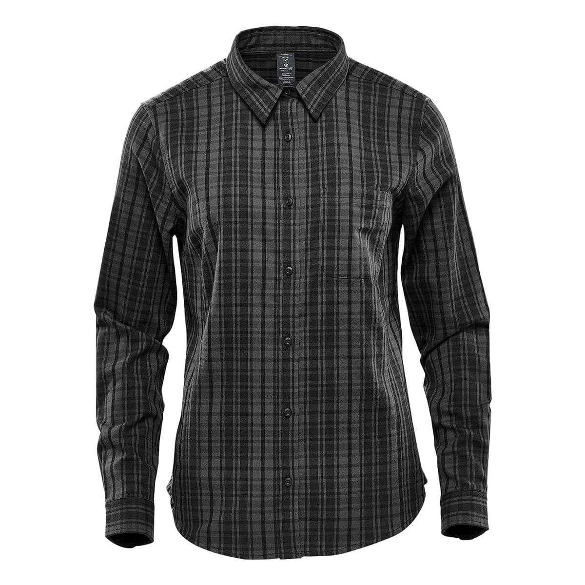 Stormtech Chemise à manches longues Muirfield Performance pour femme - SDR-1W CARBON PLAID