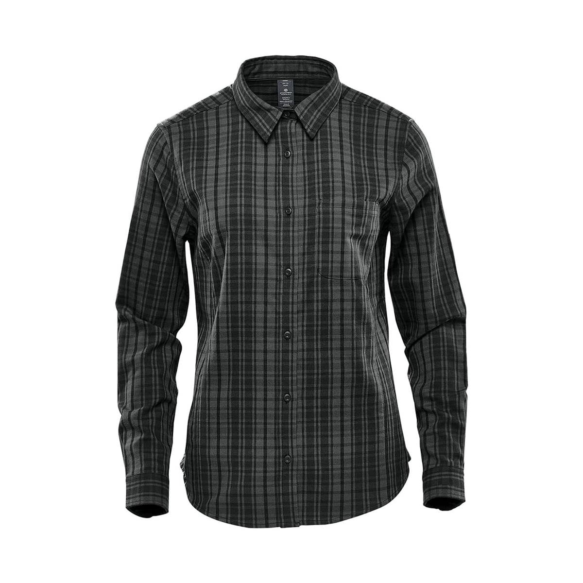 Stormtech Chemise à manches longues Muirfield Performance pour femme - SDR-1W CARBON PLAID
