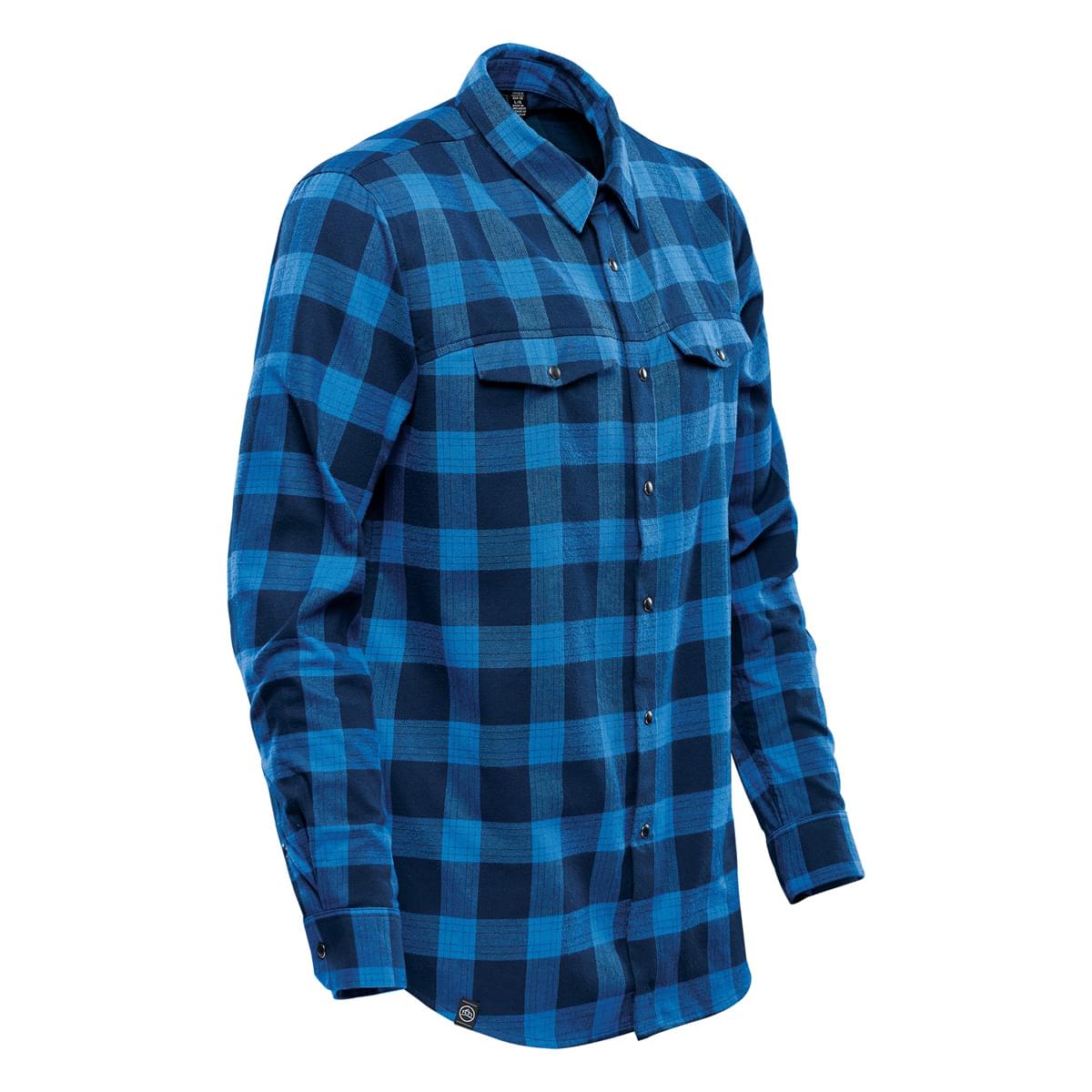 Stormtech Chemise Logan à boutons-pression pour hommes - SFX-1 ROYAL PLAID