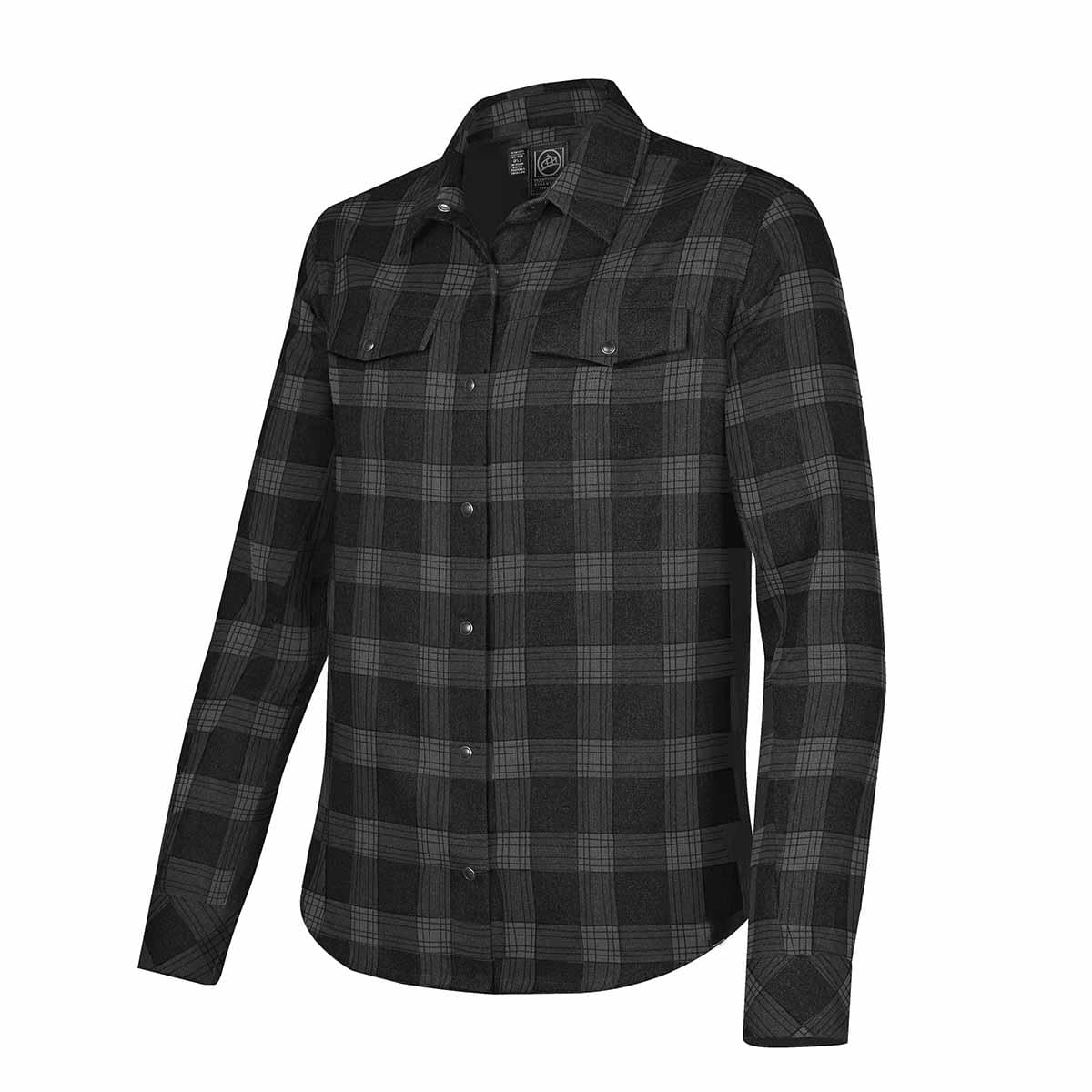 Stormtech Chemise Logan à boutons-pression pour hommes - SFX-1 CARBON PLAID