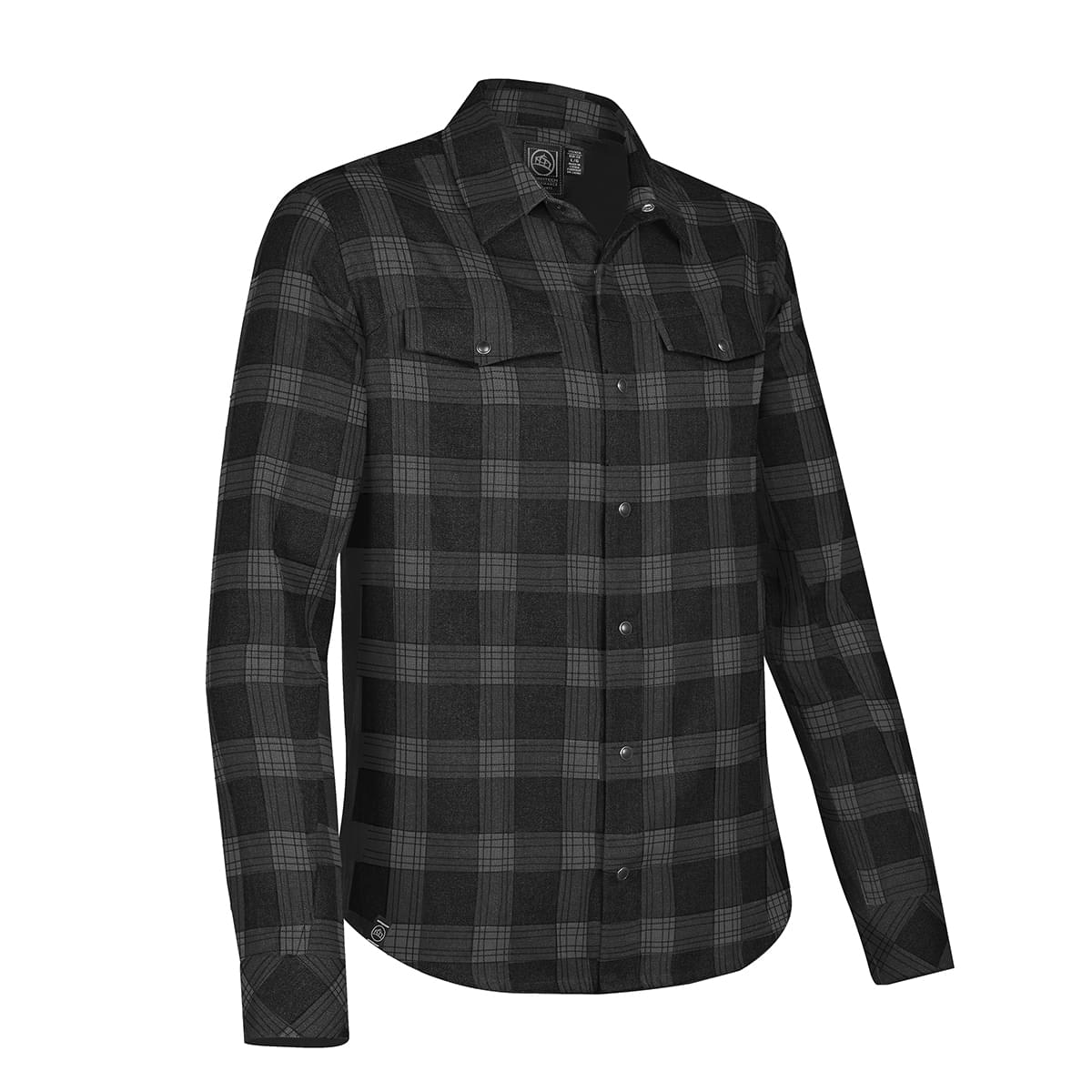 Stormtech Chemise Logan à boutons-pression pour hommes - SFX-1 CARBON PLAID