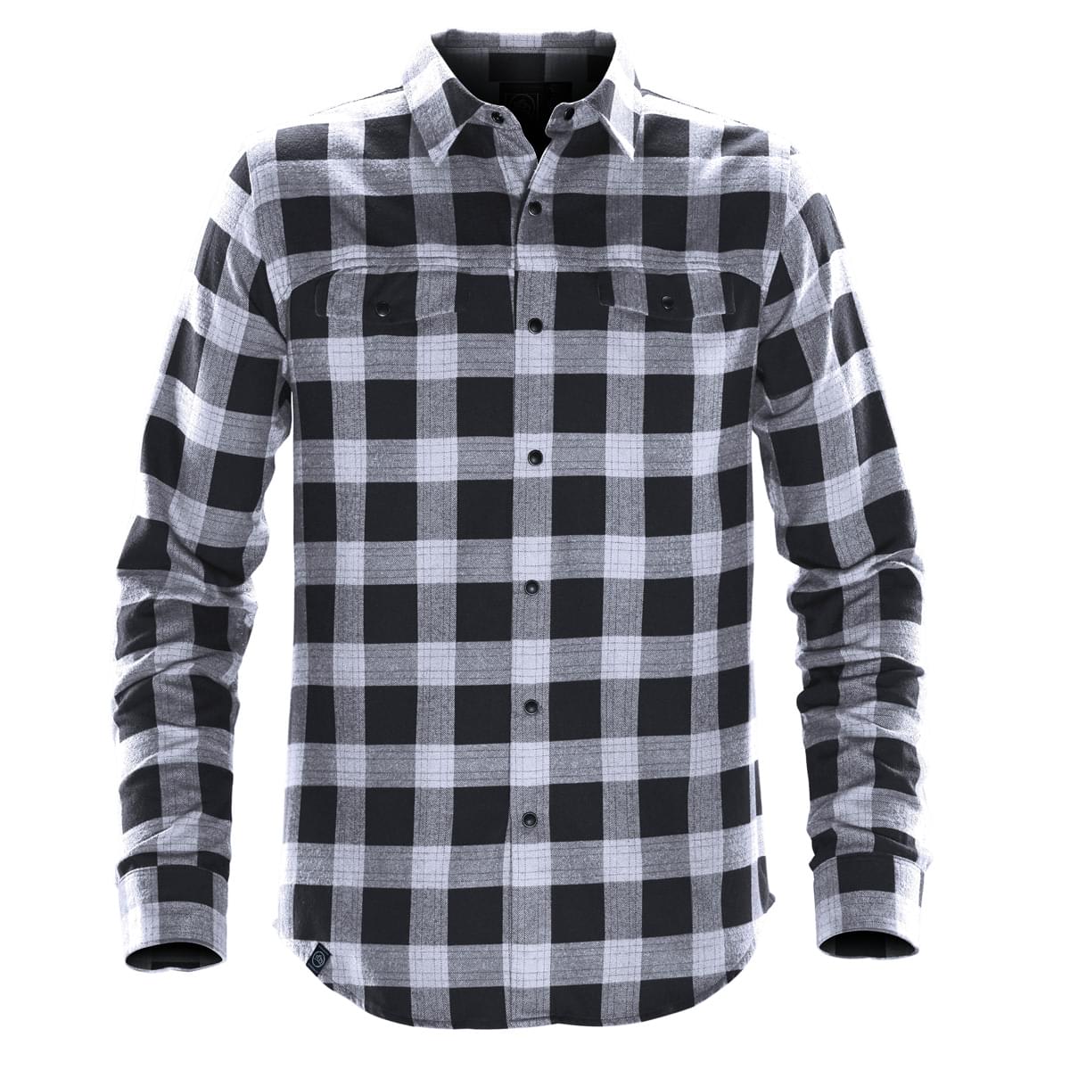 Stormtech Chemise Logan à boutons-pression pour hommes - SFX-1 TITANIUM PLAID