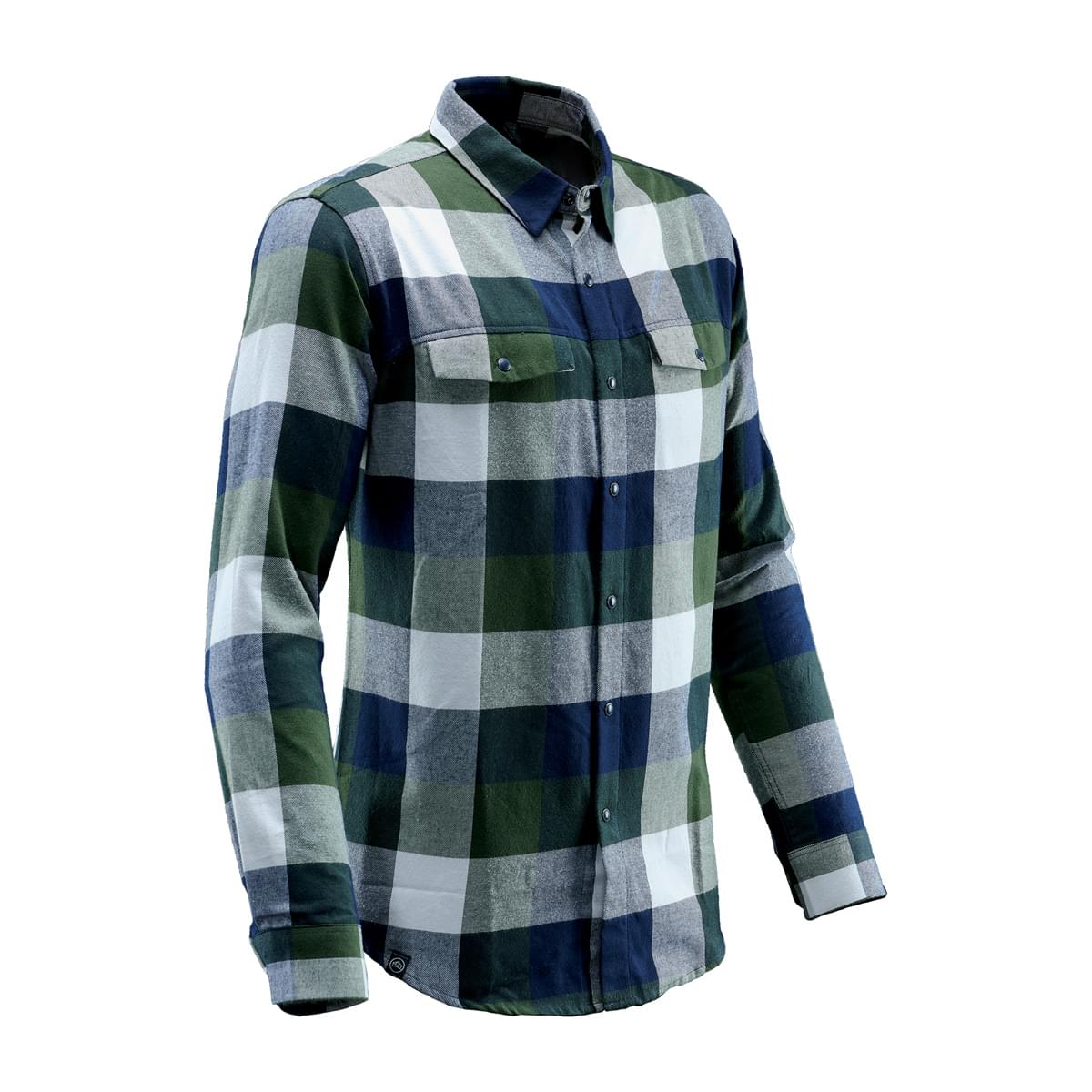 Stormtech Chemise Logan à boutons-pression pour hommes - SFX-1 EARTH- NAVY