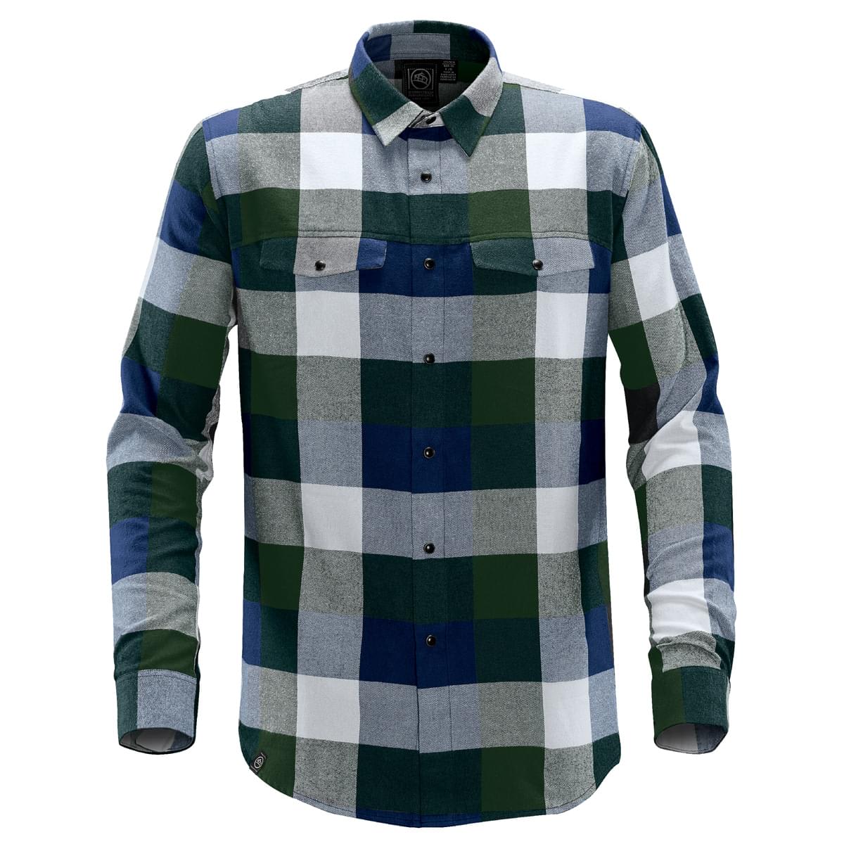 Stormtech Chemise Logan à boutons-pression pour hommes - SFX-1 EARTH- NAVY