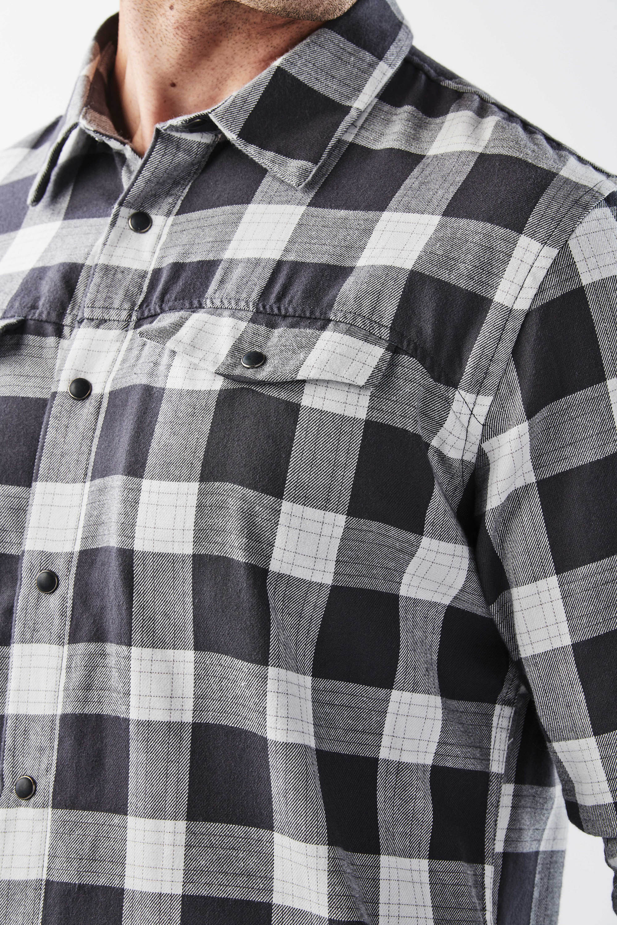 Stormtech Chemise Logan à boutons-pression pour hommes - SFX-1 