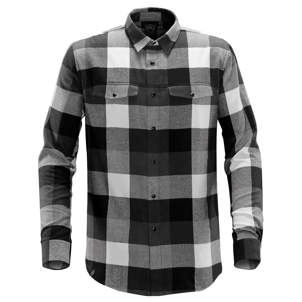 Stormtech Chemise Logan à boutons-pression pour hommes - SFX-1 BLACK- DOLPHIN