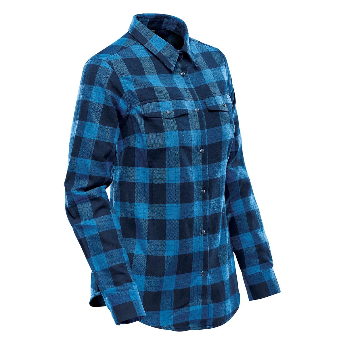 Stormtech Chemise Logan à boutons-pression pour femme - SFX-1W ROYAL PLAID