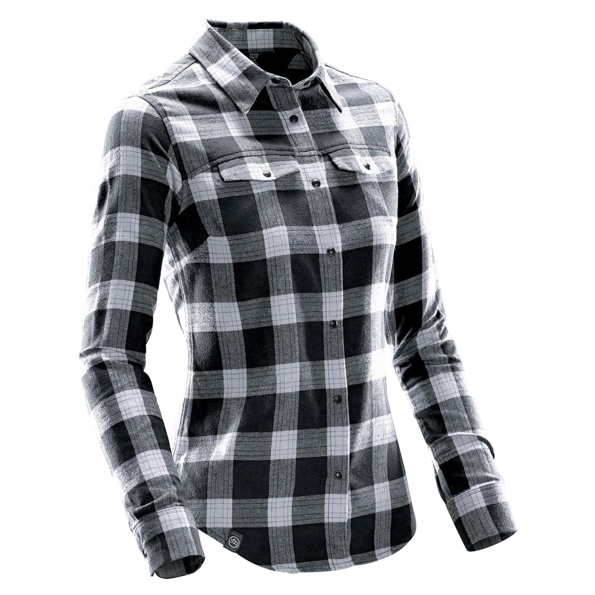 Stormtech Chemise Logan à boutons-pression pour femme - SFX-1W TITANIUM PLAID