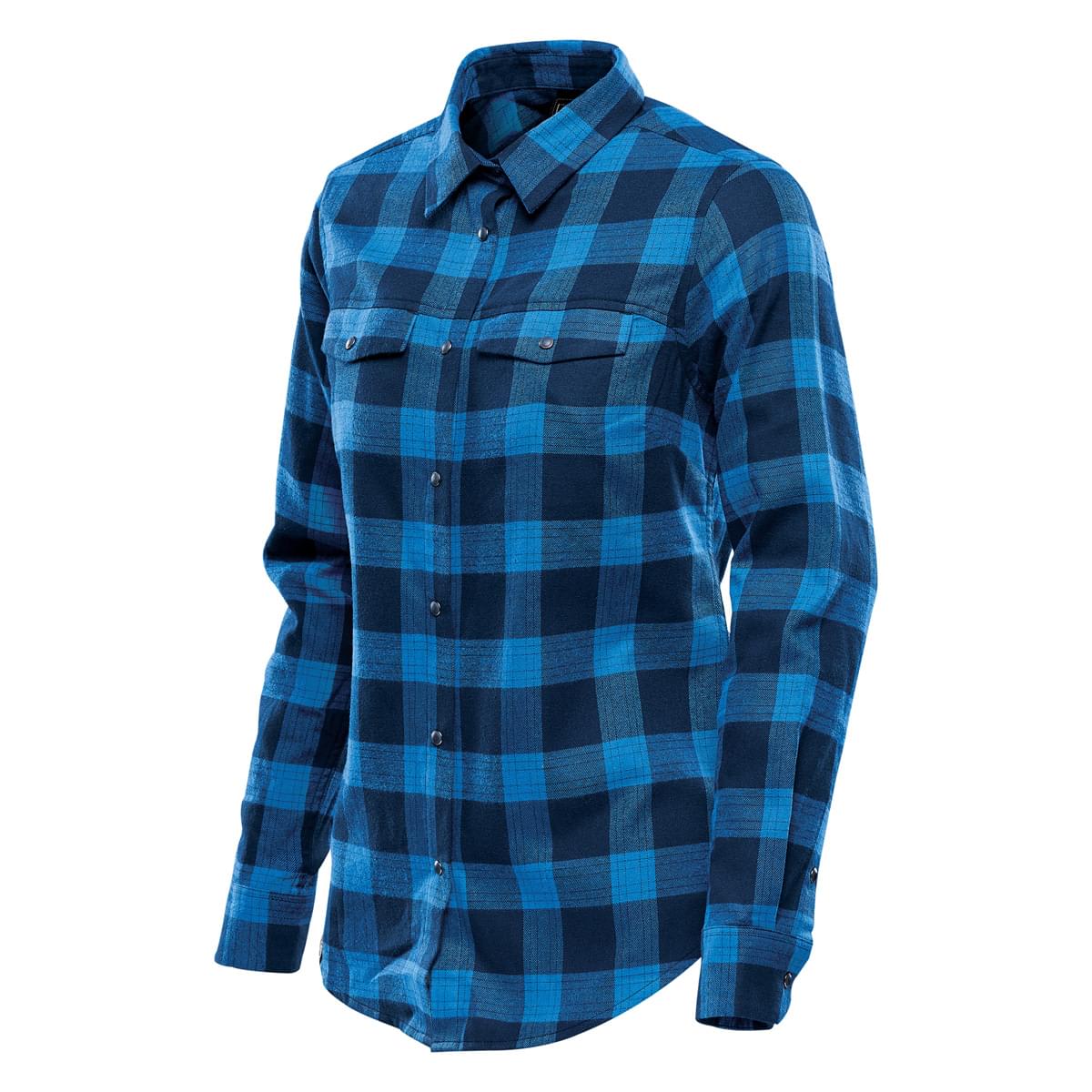 Stormtech Chemise Logan à boutons-pression pour femme - SFX-1W ROYAL PLAID
