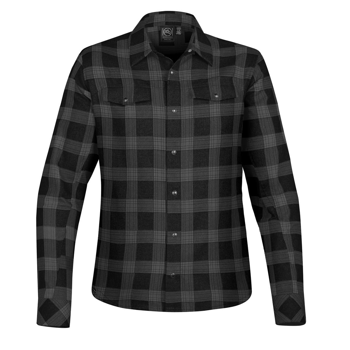 Stormtech Chemise Logan à boutons-pression pour femme - SFX-1W CARBON PLAID