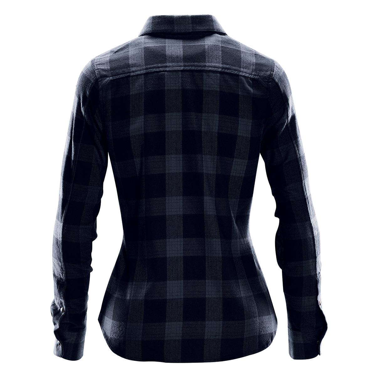 Stormtech Chemise Logan à boutons-pression pour femme - SFX-1W NAVY PLAID