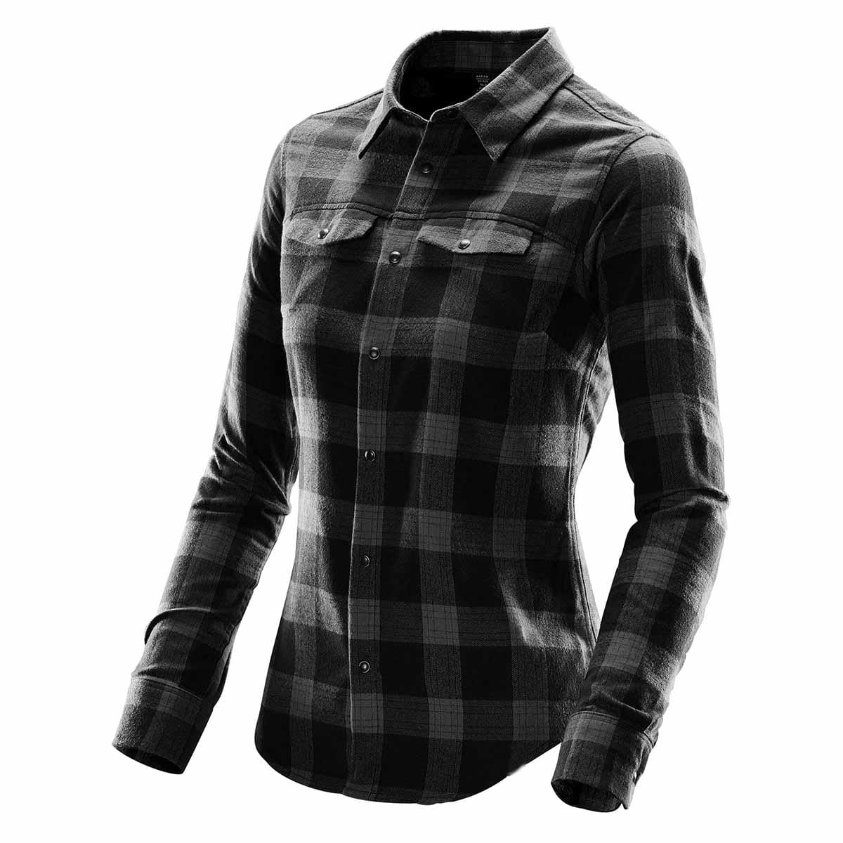 Stormtech Chemise Logan à boutons-pression pour femme - SFX-1W CARBON PLAID