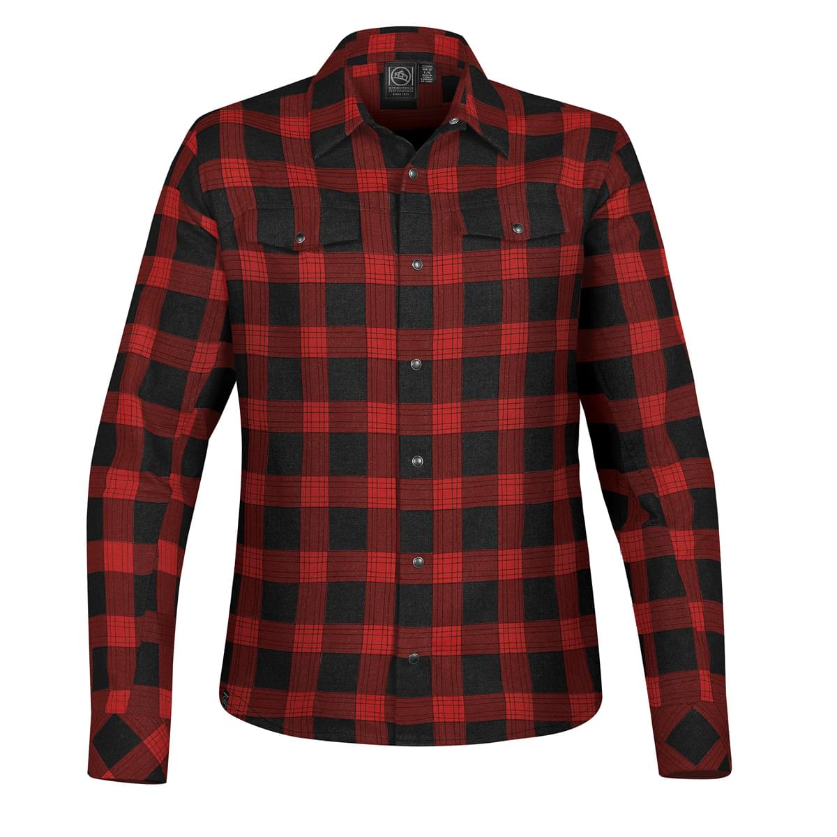 Devon & Jones Chemise Logan à boutons-pression pour femme - SFX-1W