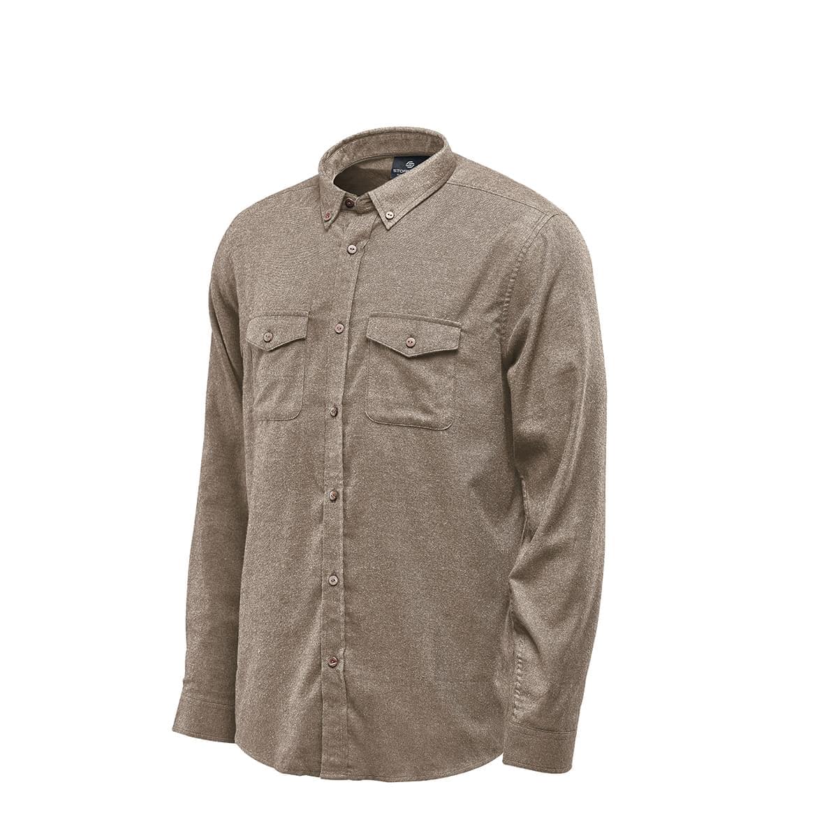 Stormtech Stormtech Men's Cambridge Long Sleeve Shirt - SLW-1 STONE
