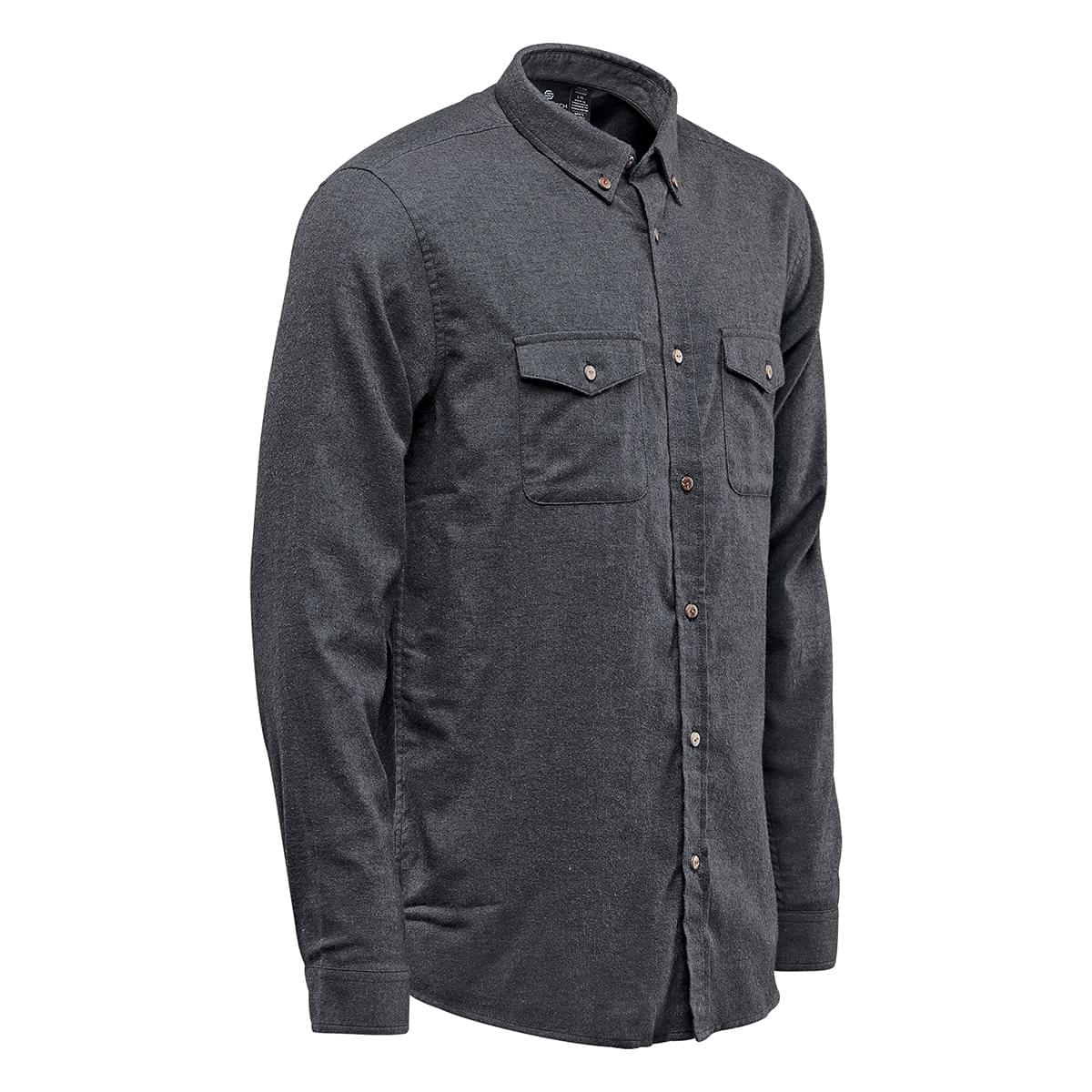 Stormtech Stormtech Men's Cambridge Long Sleeve Shirt - SLW-1 CHARCOAL