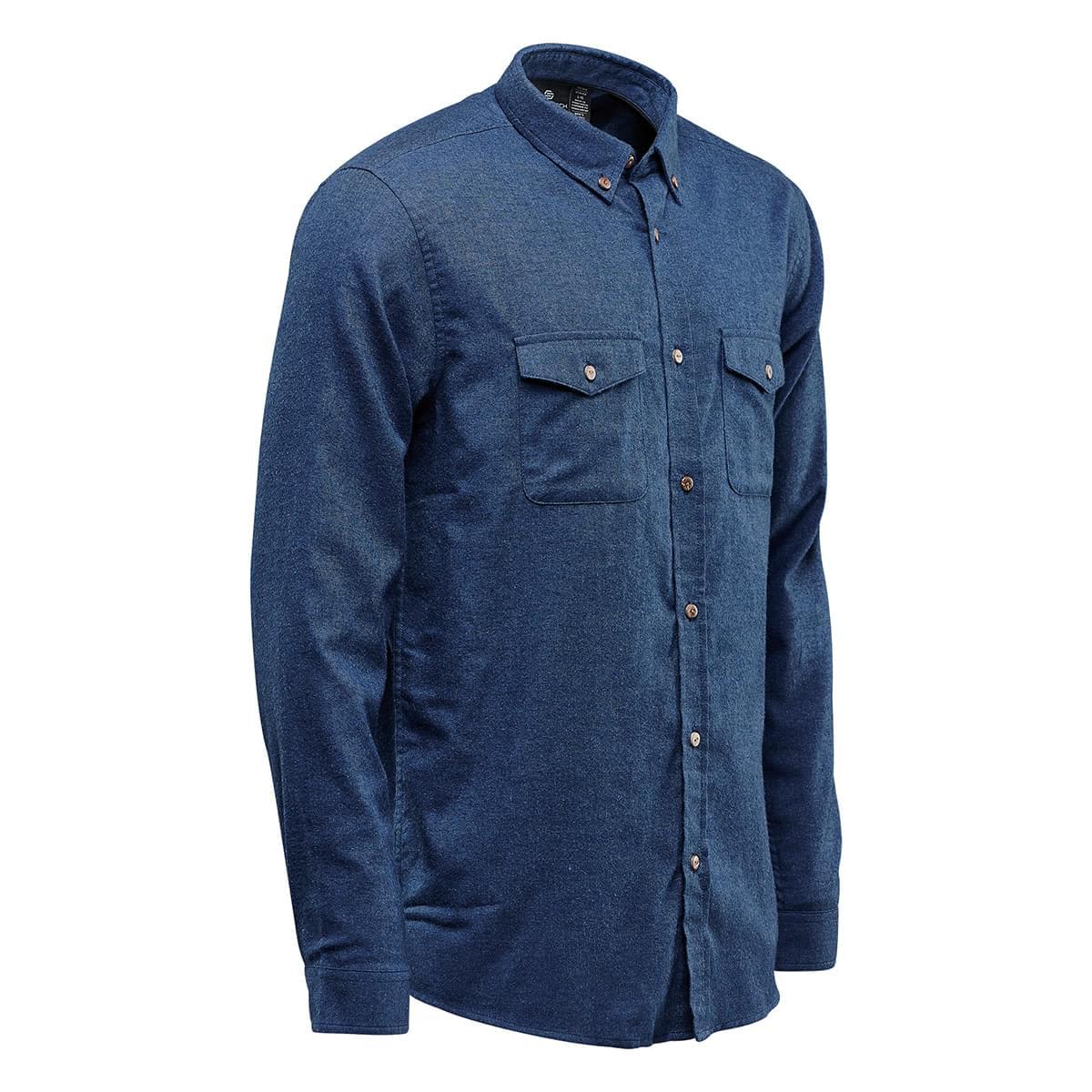 Stormtech Stormtech Men's Cambridge Long Sleeve Shirt - SLW-1 NAVY