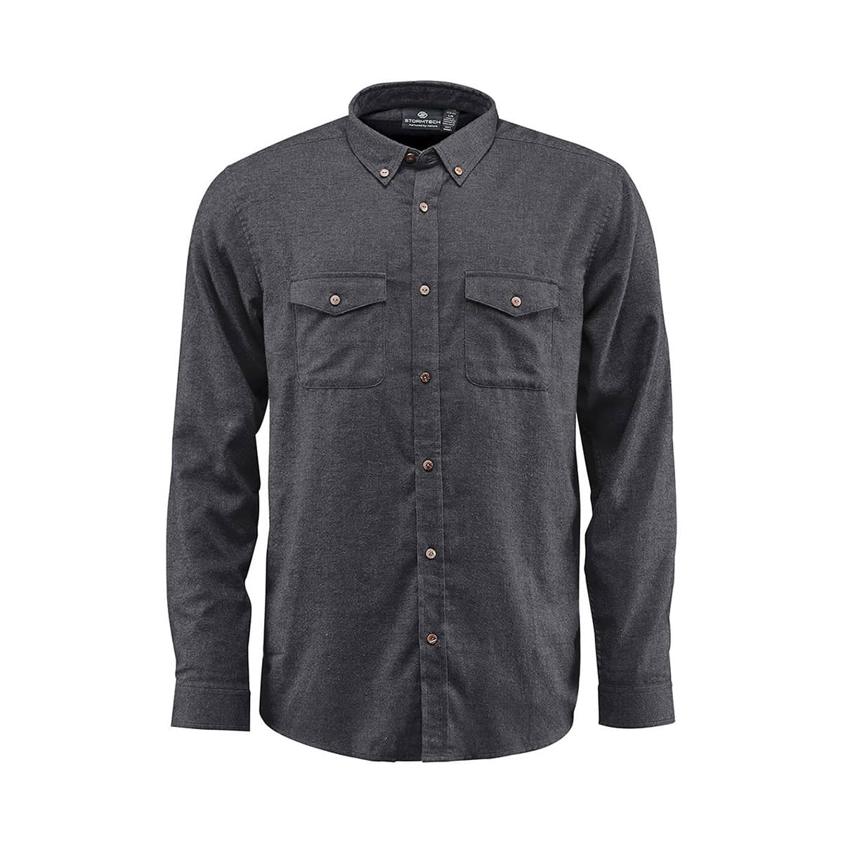 Stormtech Stormtech Men's Cambridge Long Sleeve Shirt - SLW-1 CHARCOAL