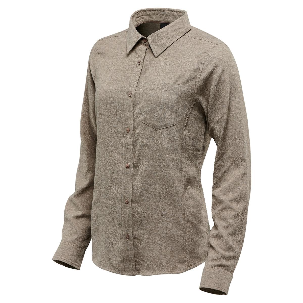Stormtech Stormtech Women's Cambridge Long Sleeve Shirt - SLW-1W STONE