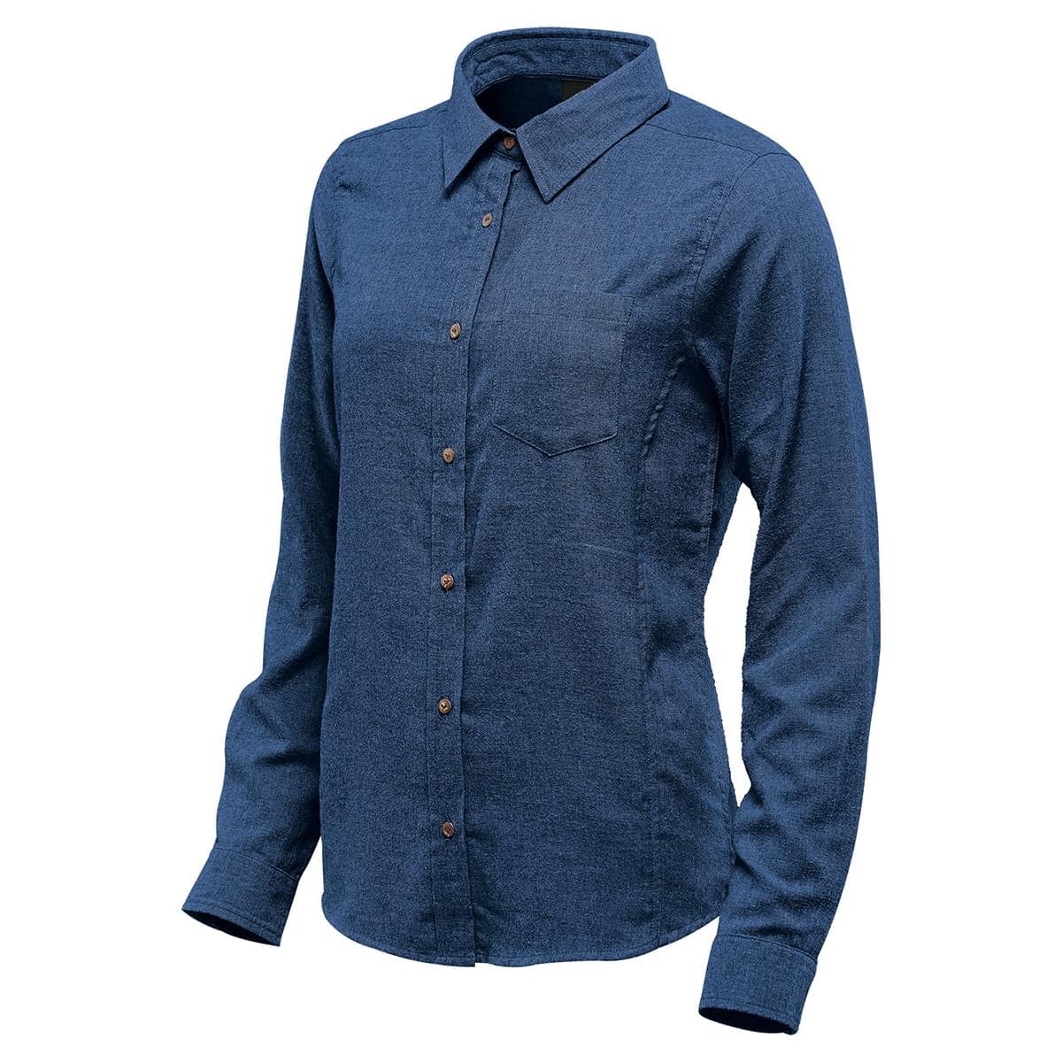 Stormtech Stormtech Women's Cambridge Long Sleeve Shirt - SLW-1W NAVY