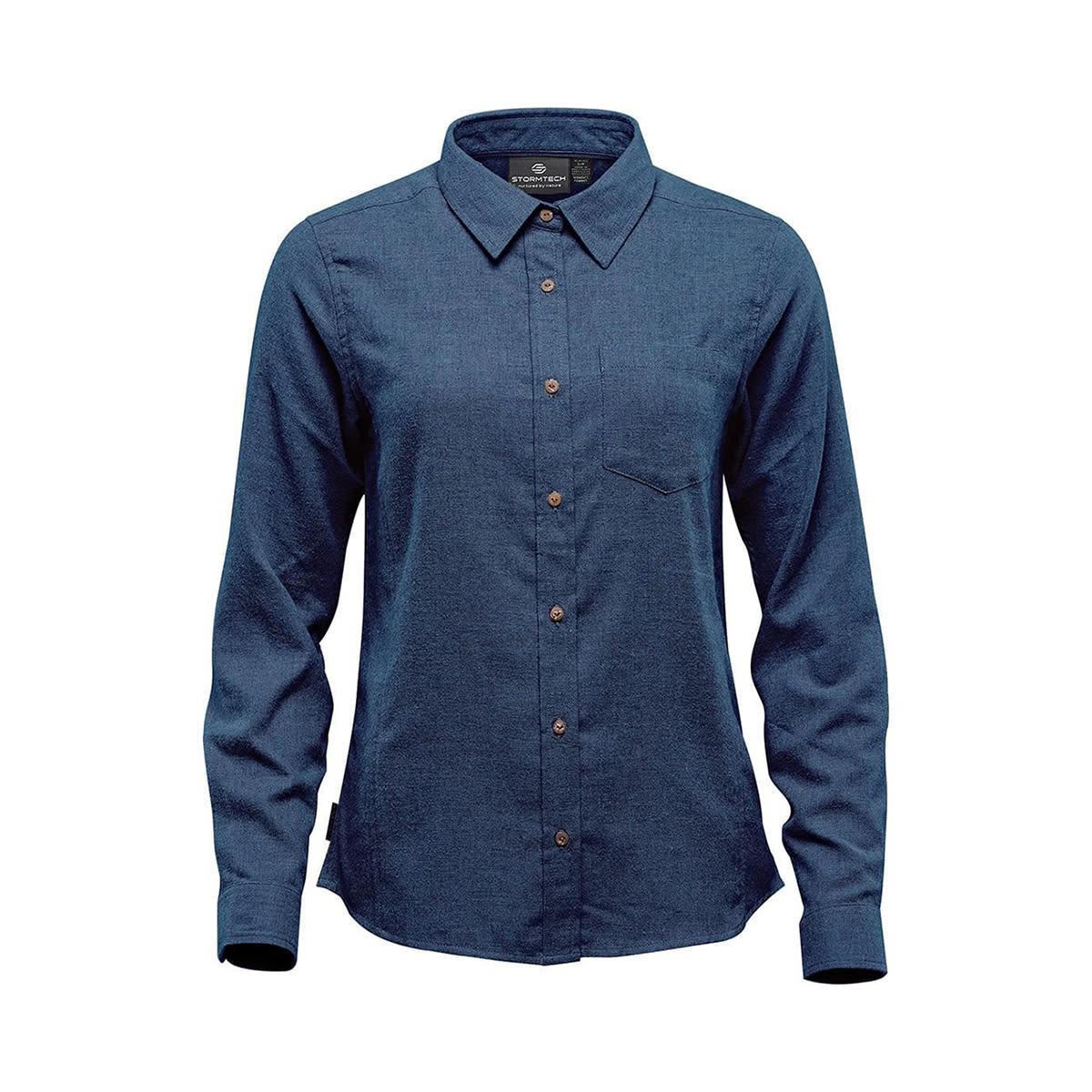 Stormtech Stormtech Women's Cambridge Long Sleeve Shirt - SLW-1W NAVY
