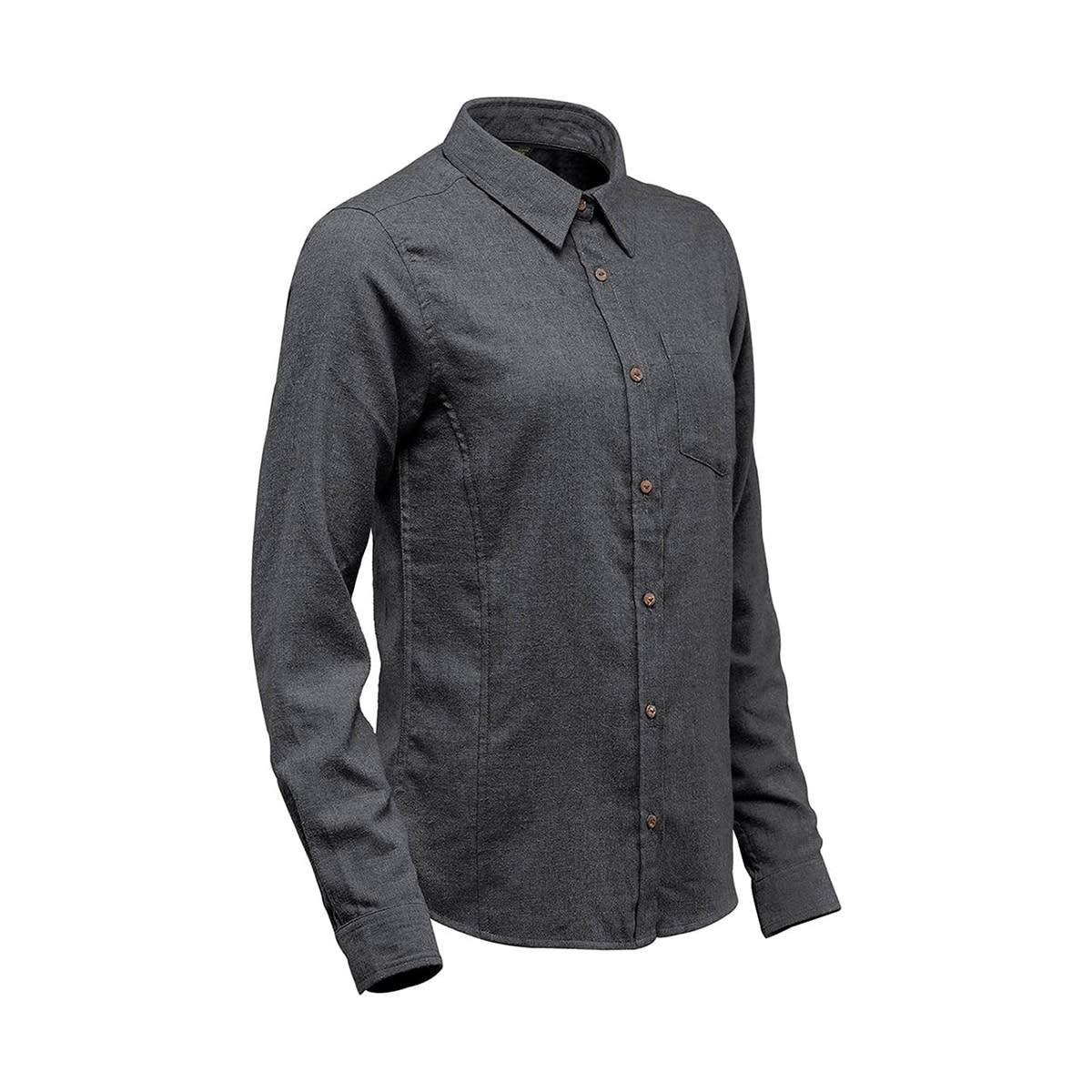 Stormtech Stormtech Women's Cambridge Long Sleeve Shirt - SLW-1W CHARCOAL