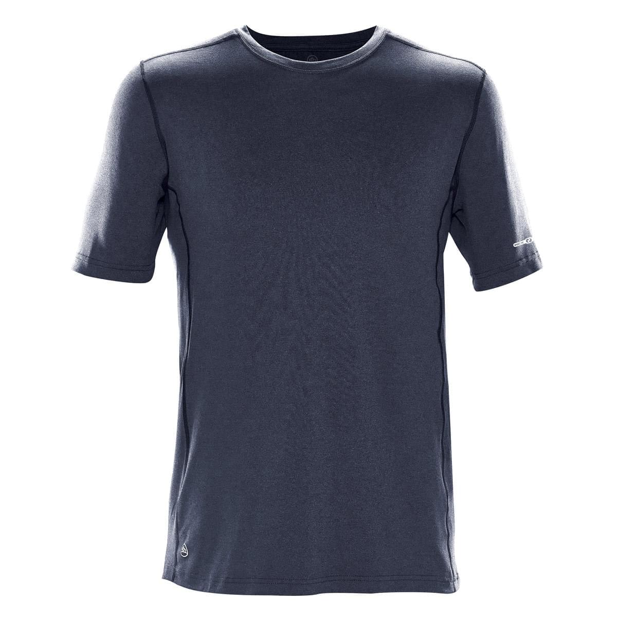 Stormtech Stormtech Men's Lotus H2X-DRY Short Sleeve Tee - SNT-1 NAVY MELANGE