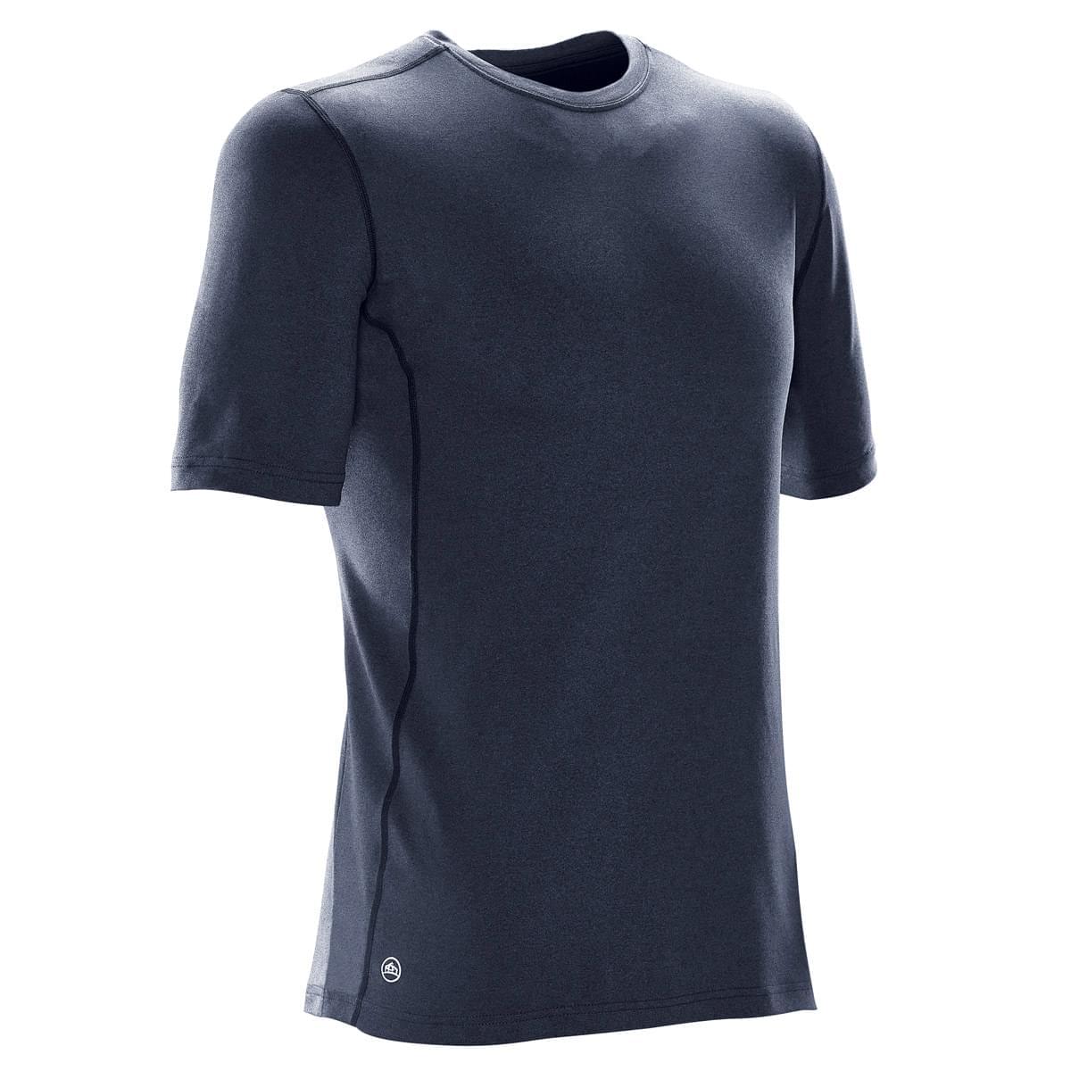 Stormtech Stormtech Men's Lotus H2X-DRY Short Sleeve Tee - SNT-1 NAVY MELANGE