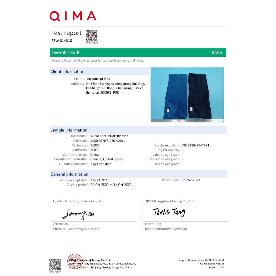 Micro Coral Plush Blanket - 1080-02 Black