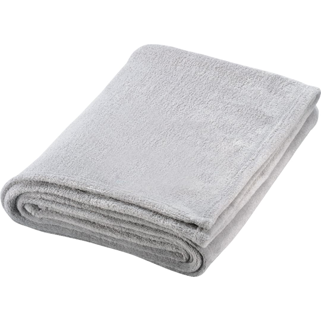 Micro Coral Plush Blanket - 1080-02 Gray