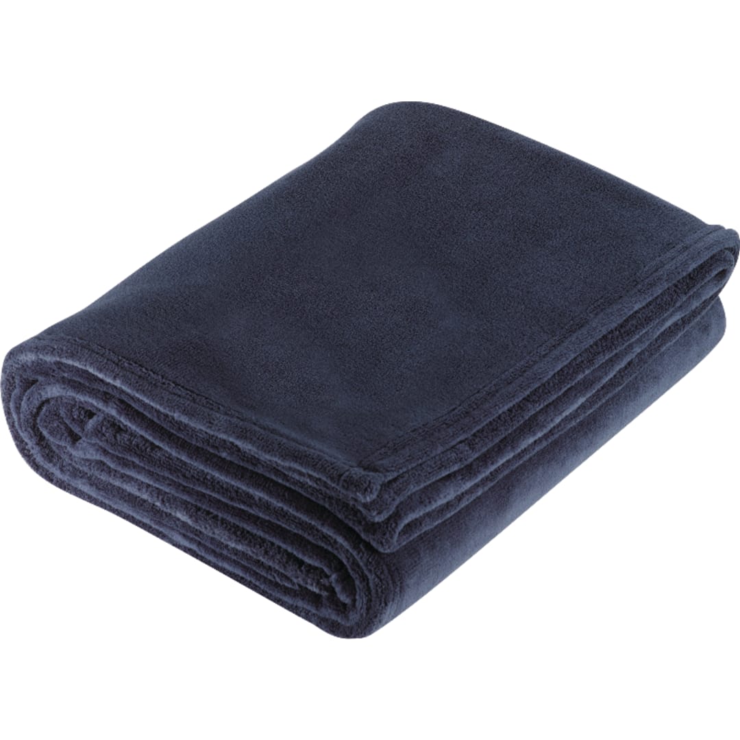 Micro Coral Plush Blanket - 1080-02 Blue