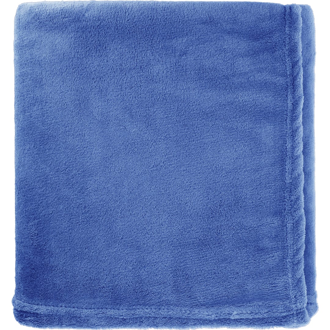 Micro Coral Plush Blanket - 1080-02 Blue