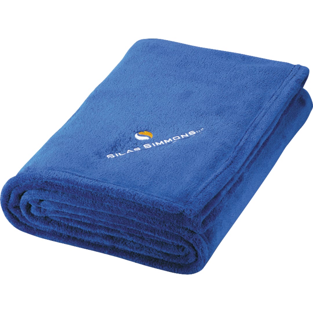 Micro Coral Plush Blanket - 1080-02 Blue