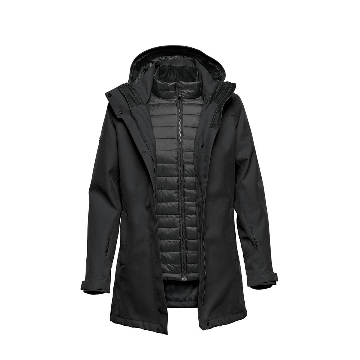 Stormtech Stormtech Women's Avalante 3-in-1 Jacket - SSJ-2W BLACK