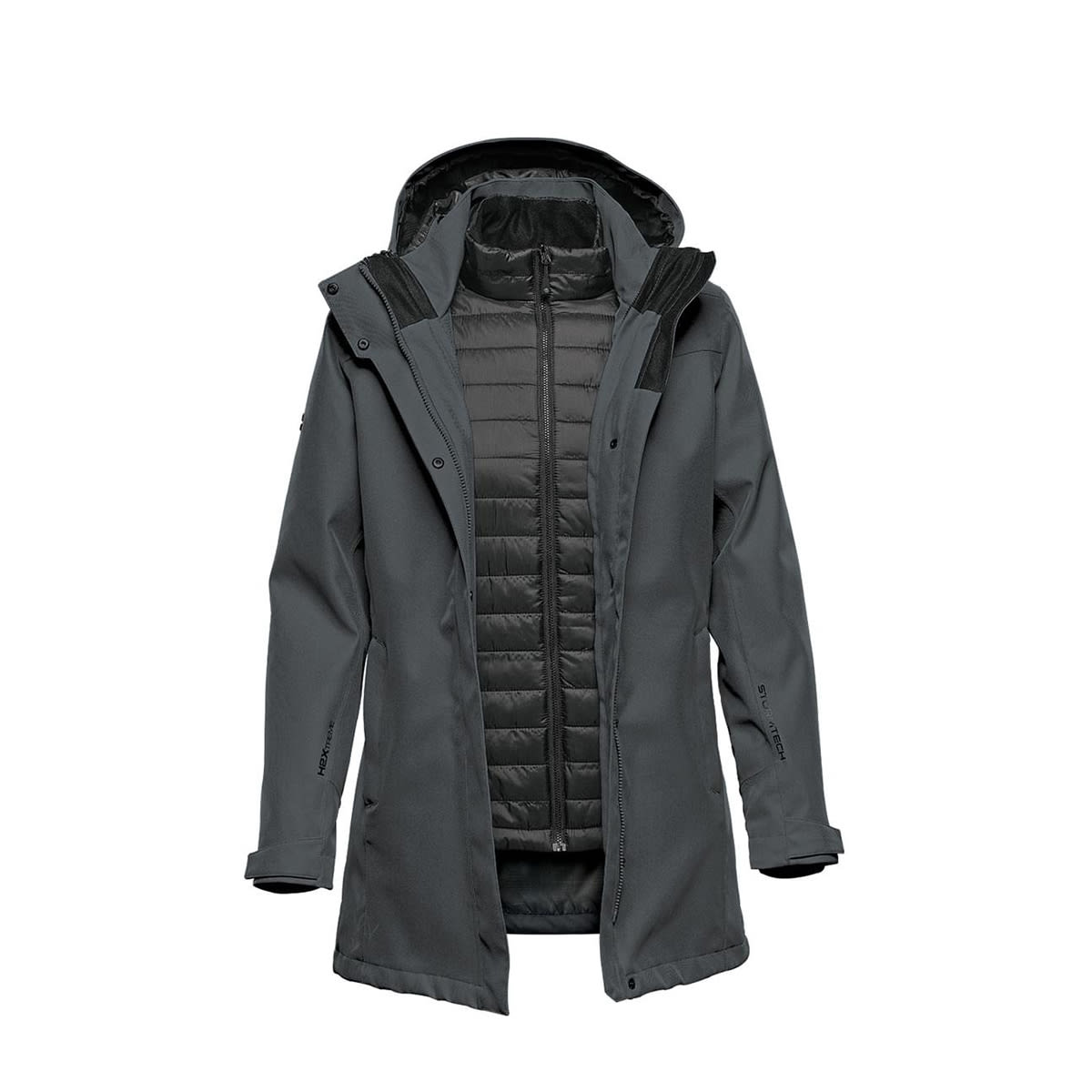 Stormtech Stormtech Women's Avalante 3-in-1 Jacket - SSJ-2W CHARCOAL TWILL