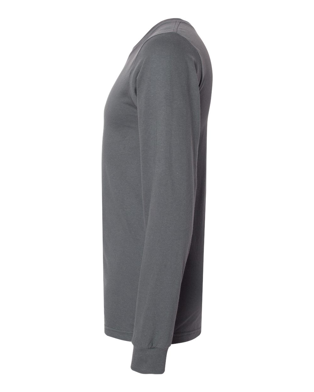 American Apparel Unisex Fine Jersey Long Sleeve Tee - 2007 - 2007W Asphalt