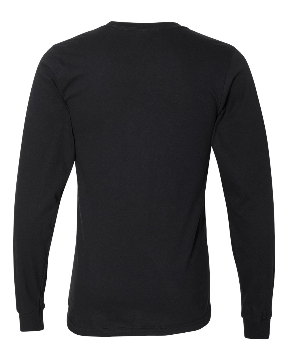 American Apparel Unisex Fine Jersey Long Sleeve Tee - 2007 - 2007W Black