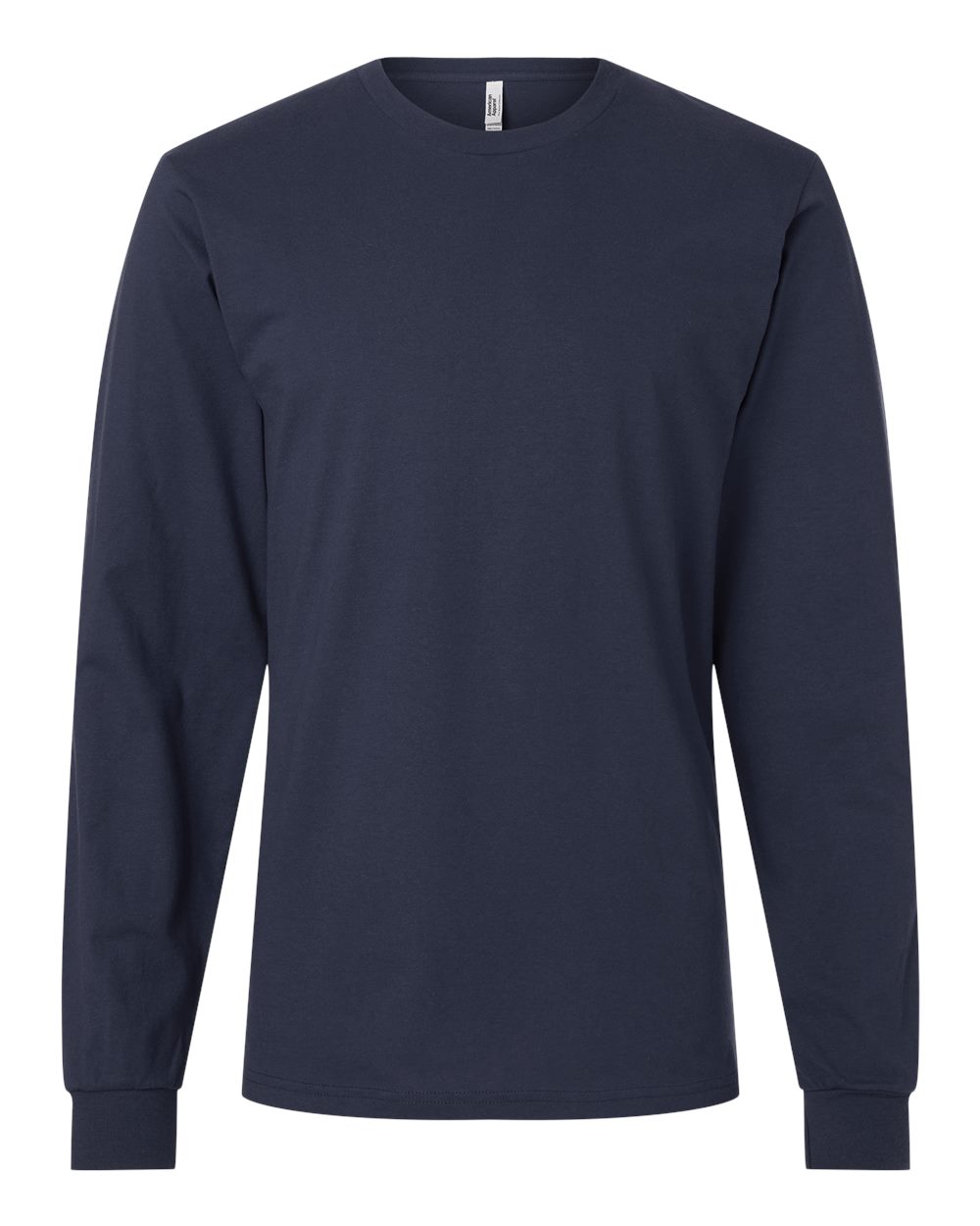 American Apparel Unisex Fine Jersey Long Sleeve Tee - 2007 - 2007W Navy